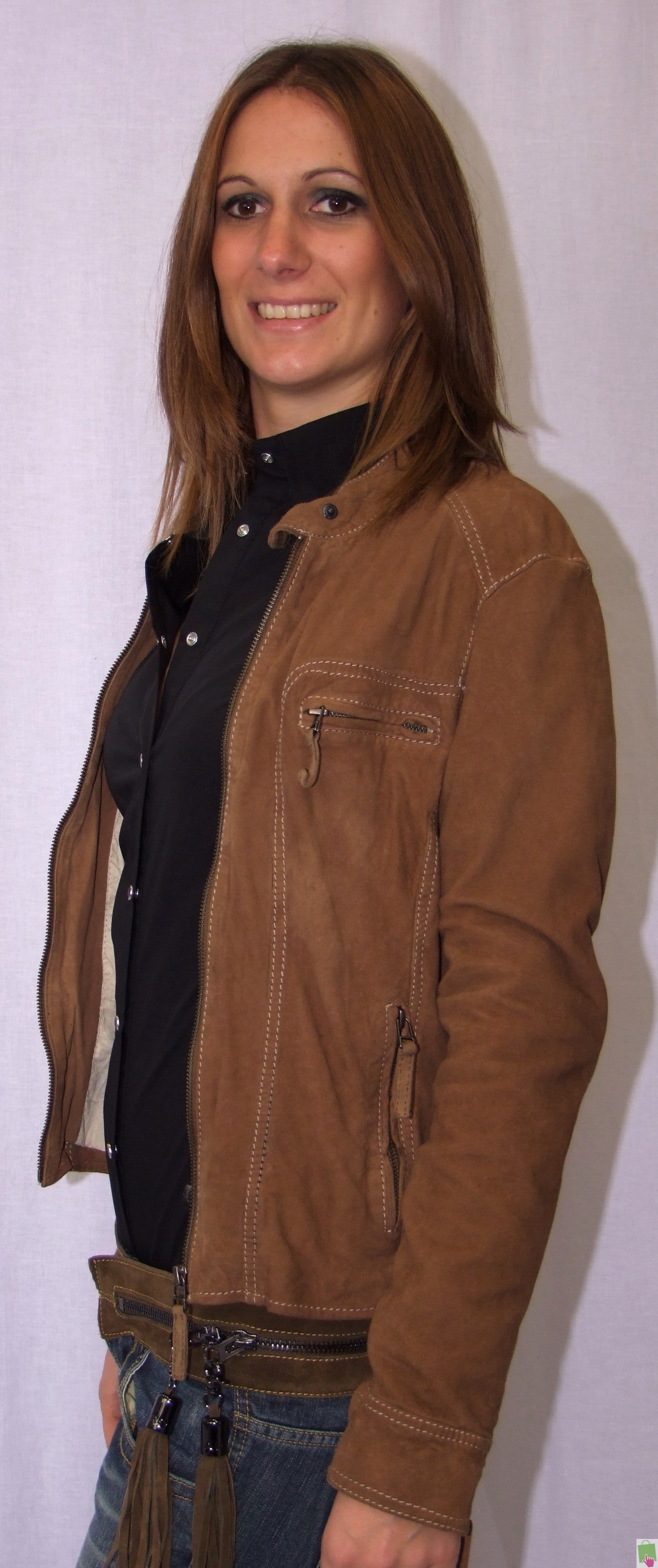 Oakwood Veste cuir Berenice