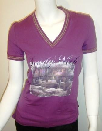 Baci & Abbracci T-shirt DT22-16 Violet