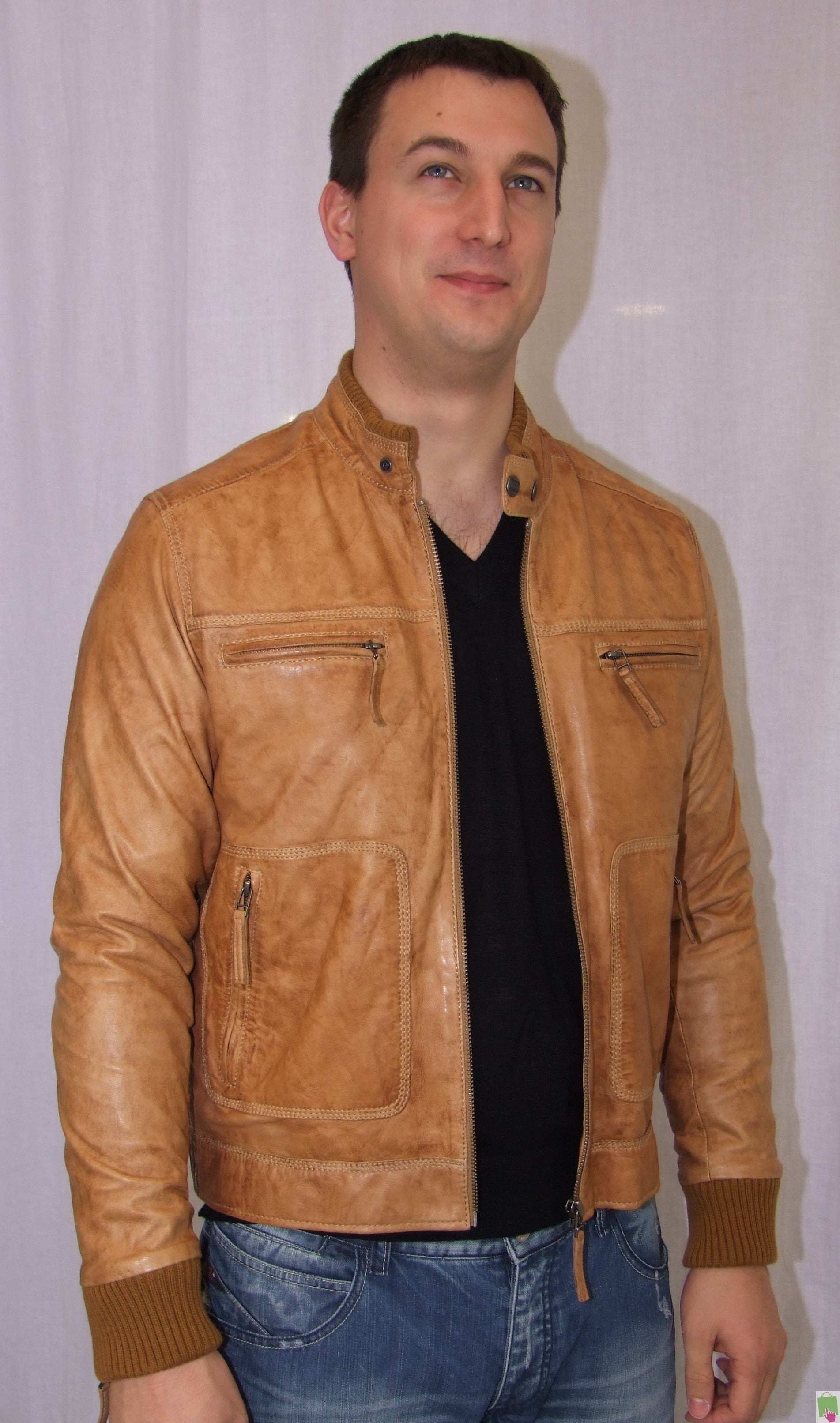 Veste Oakwood Cuir Castro