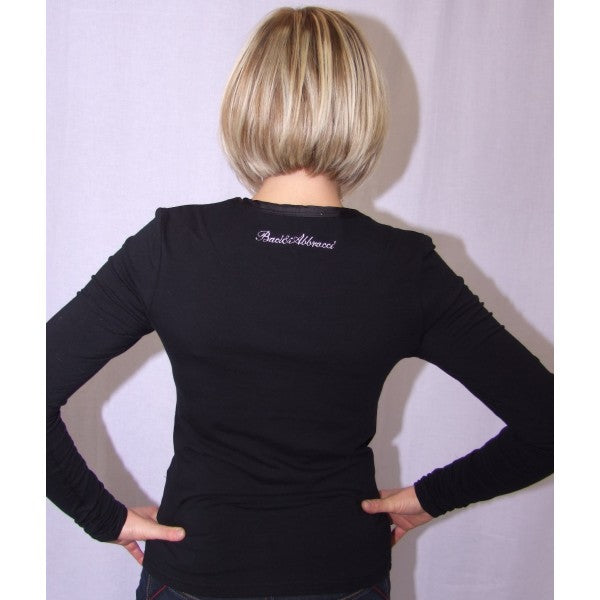 T-Shirt Baci & Abbracci Corallo