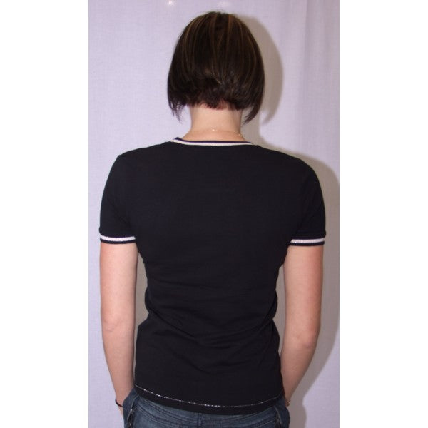 T -Shirt Buras noir Baci & Abbracci