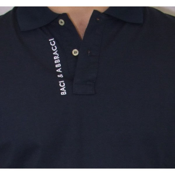 T-shirt Baci & Abbracci UO15-09 Bleu