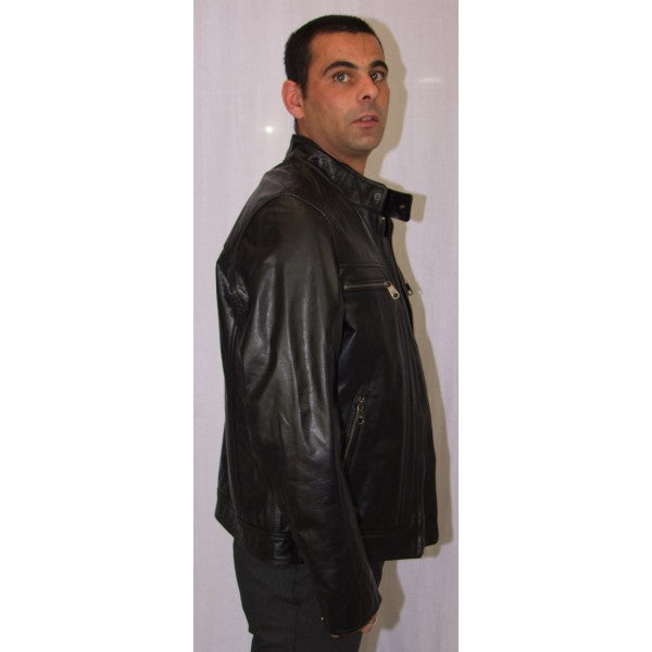 Blouson Cuir Oakwood Rapido Noir