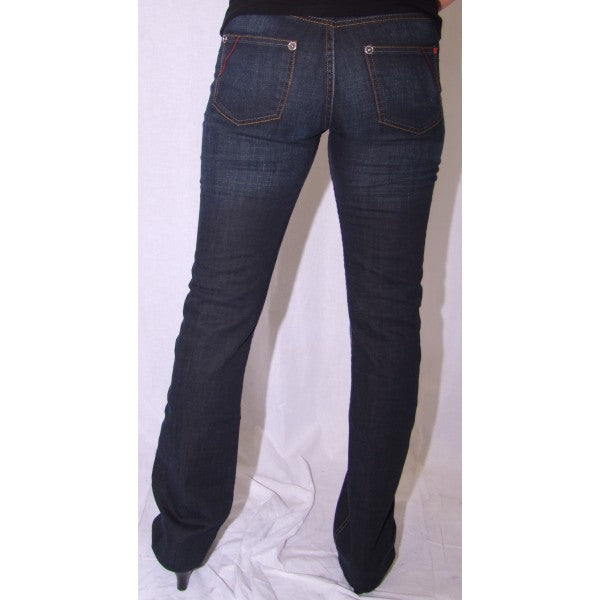 Jeans Bleu La Cible Rouge Marylin