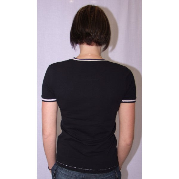 T -Shirt Buras noir Baci & Abbracci