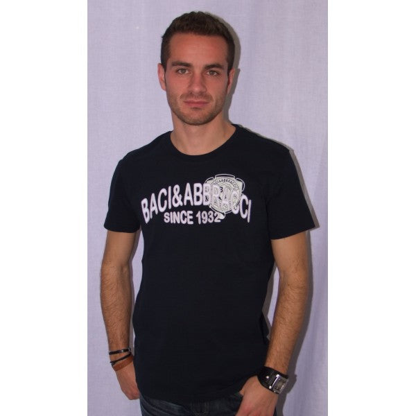 Baci & Abbracci T-Shirt Davies Bleu