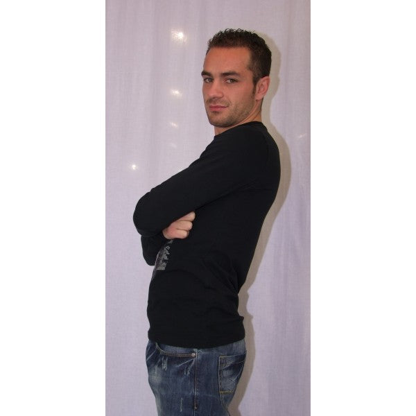 T-Shirt Essenza Yes Zee T804AF0208001 Noir